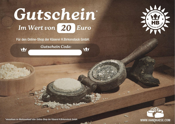 Gutschein 20,00 Euro